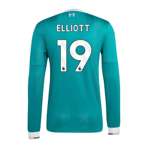 2025-2026 Liverpool Authentic Long Sleeve Third Shirt (Elliott 19)
