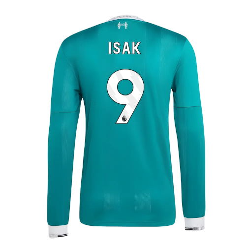 2025-2026 Liverpool Authentic Long Sleeve Third Shirt (Isak 9)