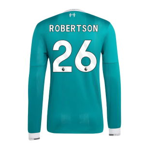 2025-2026 Liverpool Authentic Long Sleeve Third Shirt (Robertson 26)
