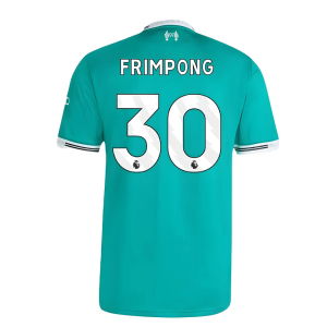 2025-2026 Liverpool Authentic Third Shirt (Frimpong 30)