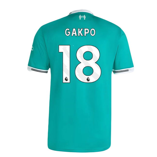 2025-2026 Liverpool Authentic Third Shirt (Gakpo 18)