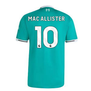 2025-2026 Liverpool Authentic Third Shirt (Mac Allister 10)
