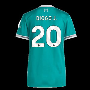 2025-2026 Liverpool Authentic Third Shirt (Womens) (Diogo J. 20)