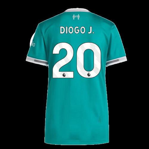 2025-2026 Liverpool Authentic Third Shirt (Womens) (Diogo J. 20)