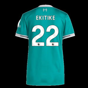2025-2026 Liverpool Authentic Third Shirt (Womens) (Ekitike 22)