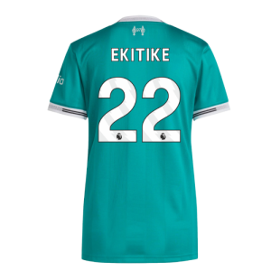 2025-2026 Liverpool Authentic Third Shirt (Womens) (Ekitike 22)