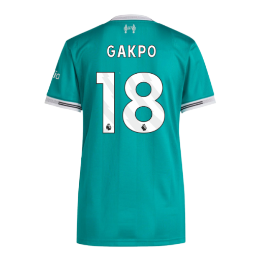 2025-2026 Liverpool Authentic Third Shirt (Womens) (Gakpo 18)