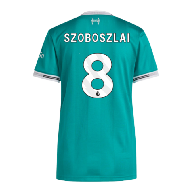 2025-2026 Liverpool Authentic Third Shirt (Womens) (Szoboszlai 8)