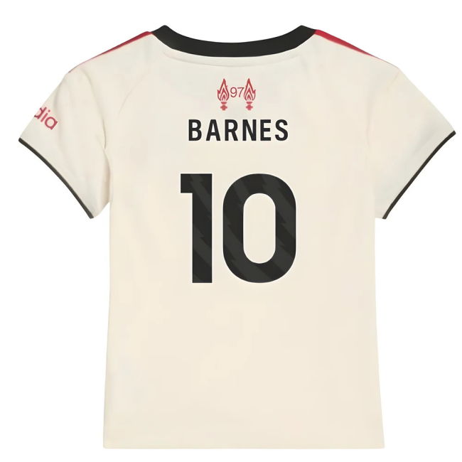 2025-2026 Liverpool Away Baby Kit (Barnes 10)