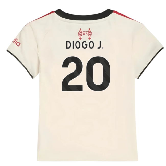 2025-2026 Liverpool Away Baby Kit (Diogo J. 20)