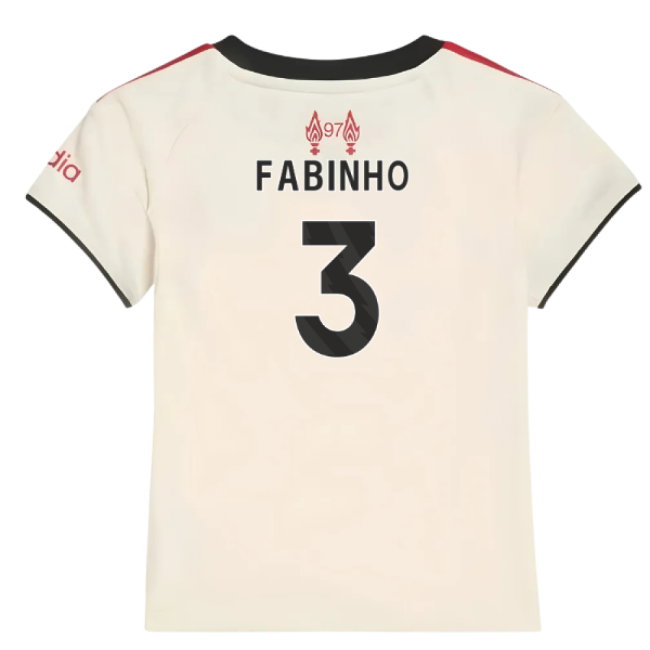 2025-2026 Liverpool Away Baby Kit (Fabinho 3)