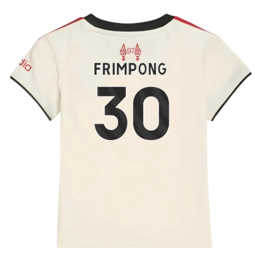 2025-2026 Liverpool Away Baby Kit (Frimpong 30)