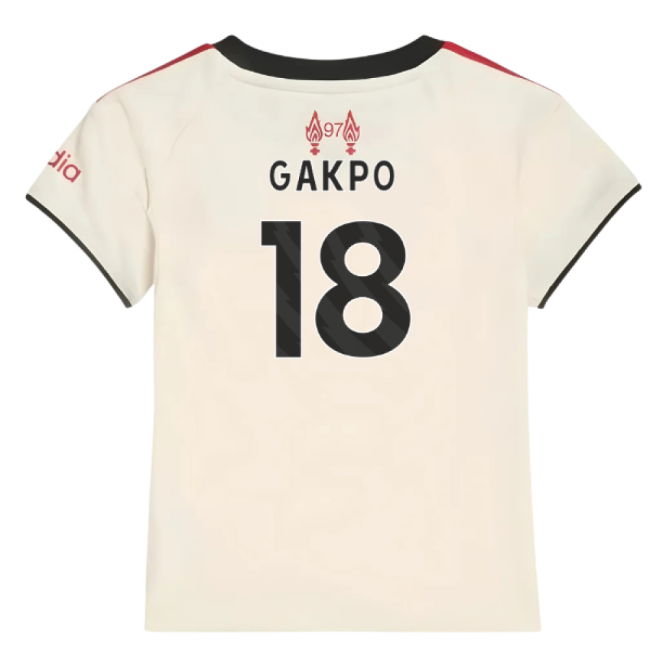 2025-2026 Liverpool Away Baby Kit (Gakpo 18)