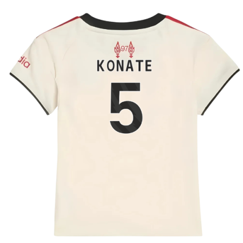 2025-2026 Liverpool Away Baby Kit (Konate 5)