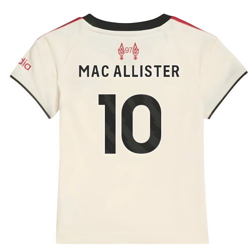 2025-2026 Liverpool Away Baby Kit (Mac Allister 10)