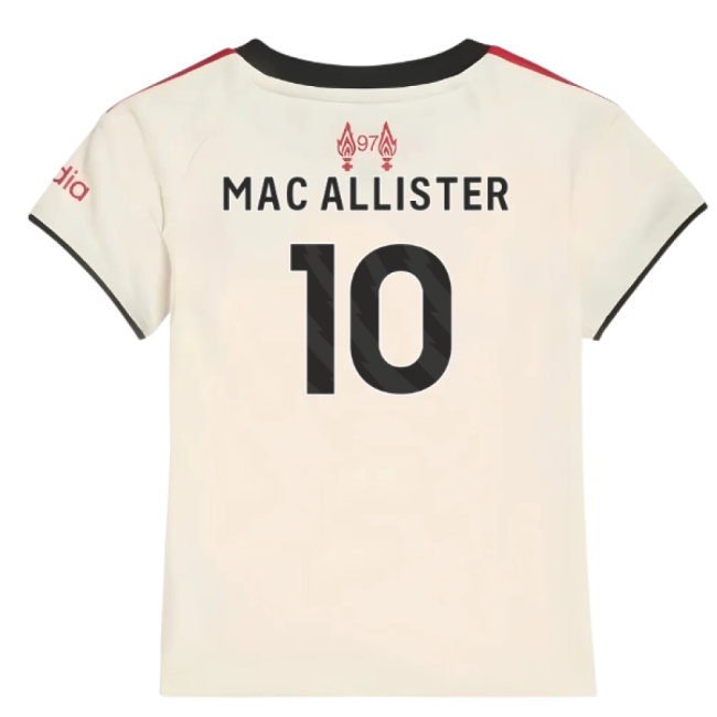 2025-2026 Liverpool Away Baby Kit (Mac Allister 10)