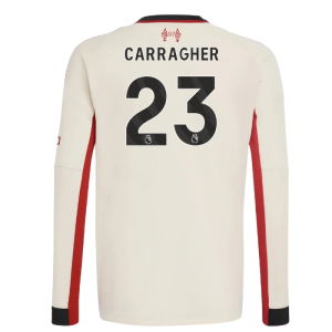 2025-2026 Liverpool Away Long Sleeve Shirt (Kids) (Carragher 23)