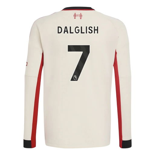 2025-2026 Liverpool Away Long Sleeve Shirt (Kids) (Dalglish 7)