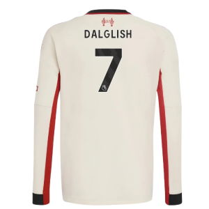 2025-2026 Liverpool Away Long Sleeve Shirt (Kids) (Dalglish 7)