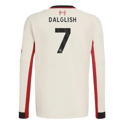 2025-2026 Liverpool Away Long Sleeve Shirt (Kids) (Dalglish 7)
