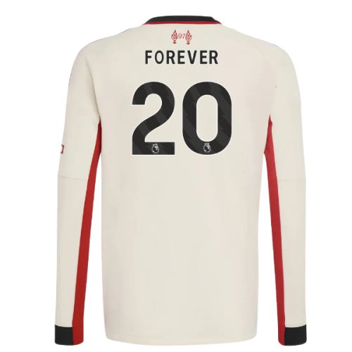 2025-2026 Liverpool Away Long Sleeve Shirt (Kids) (Forever 20)