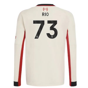 2025-2026 Liverpool Away Long Sleeve Shirt (Kids) (Rio 73)