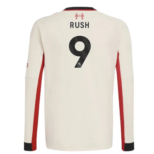 2025-2026 Liverpool Away Long Sleeve Shirt (Kids) (Rush 9)