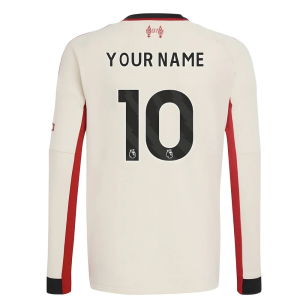 2025-2026 Liverpool Away Long Sleeve Shirt (Kids)