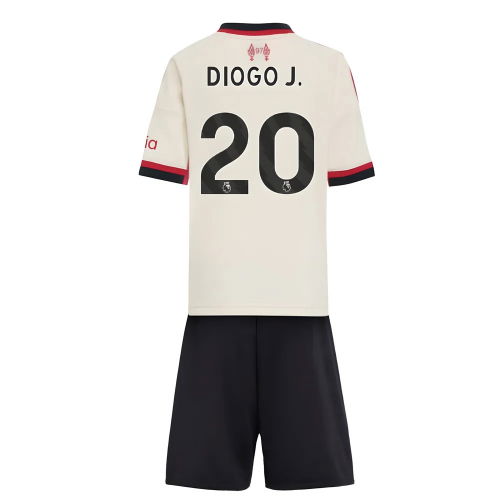2025-2026 Liverpool Away Mini Kit (Diogo J. 20)
