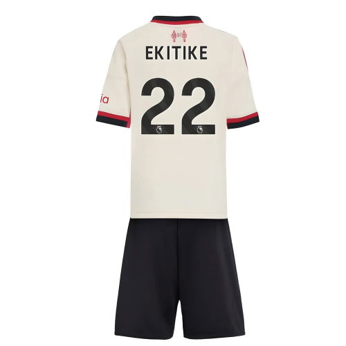2025-2026 Liverpool Away Mini Kit (Ekitike 22)
