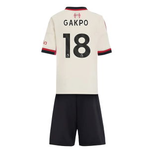2025-2026 Liverpool Away Mini Kit (Gakpo 18)