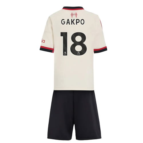 2025-2026 Liverpool Away Mini Kit (Gakpo 18)