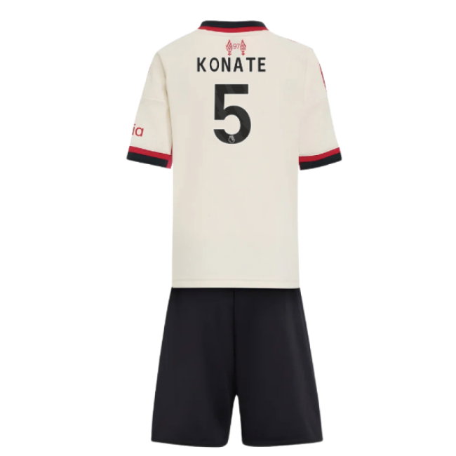 2025-2026 Liverpool Away Mini Kit (Konate 5)