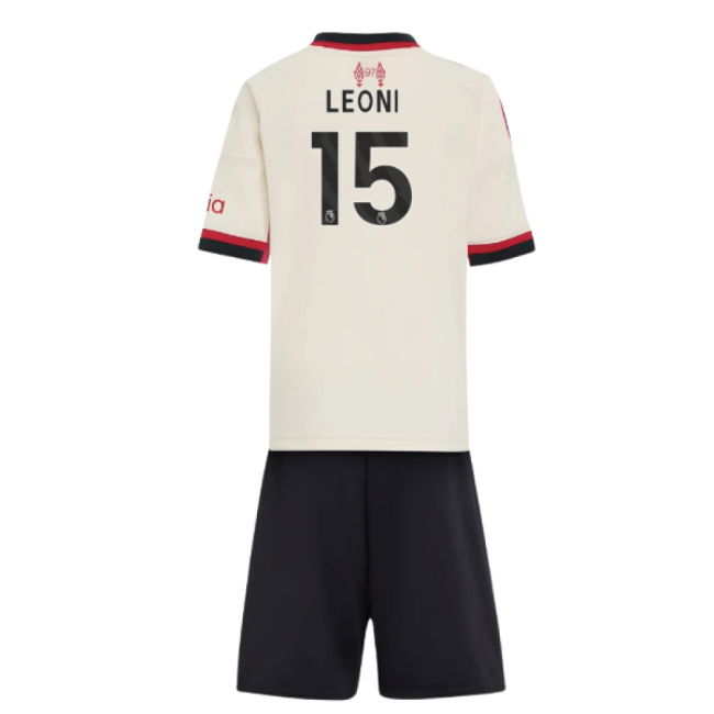 2025-2026 Liverpool Away Mini Kit (Leoni 15)