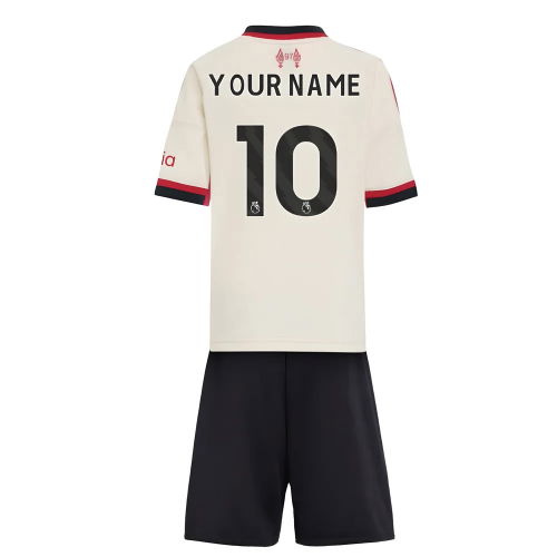 2025-2026 Liverpool Away Mini Kit (Your Name)
