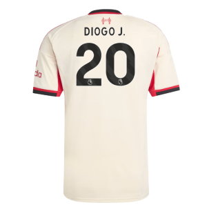 2025-2026 Liverpool Away Shirt (Kids) (Diogo J. 20)