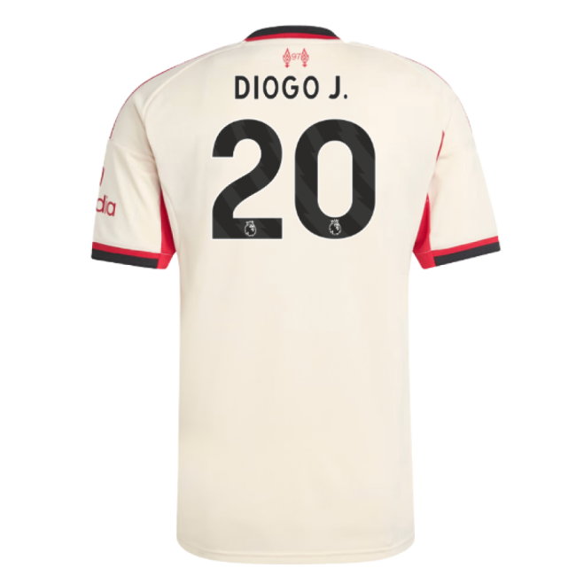 2025-2026 Liverpool Away Shirt (Kids) (Diogo J. 20)