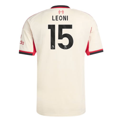 2025-2026 Liverpool Away Shirt (Kids) (Leoni 15)