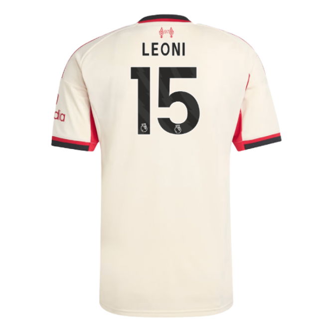 2025-2026 Liverpool Away Shirt (Kids) (Leoni 15)