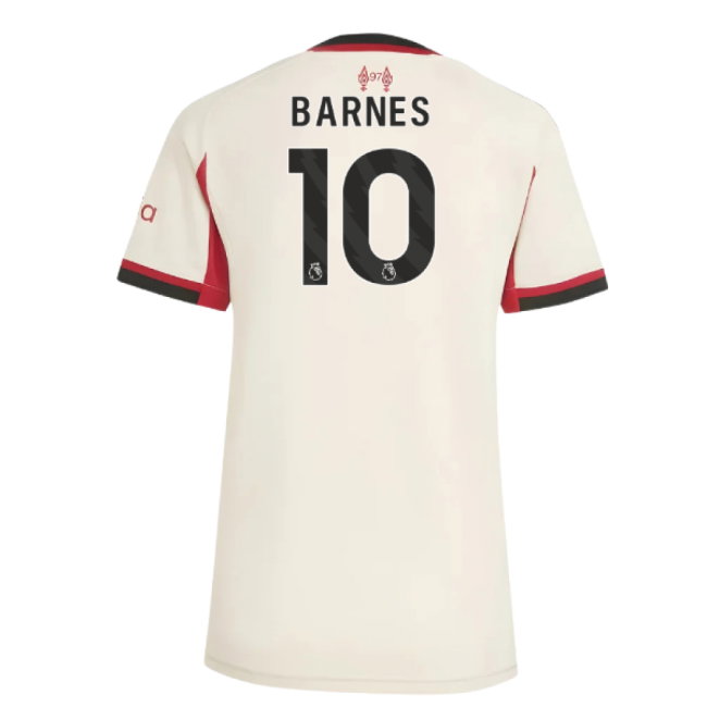 2025-2026 Liverpool Away Shirt (Womens) (Barnes 10)