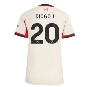 2025-2026 Liverpool Away Shirt (Womens) (Diogo J. 20)