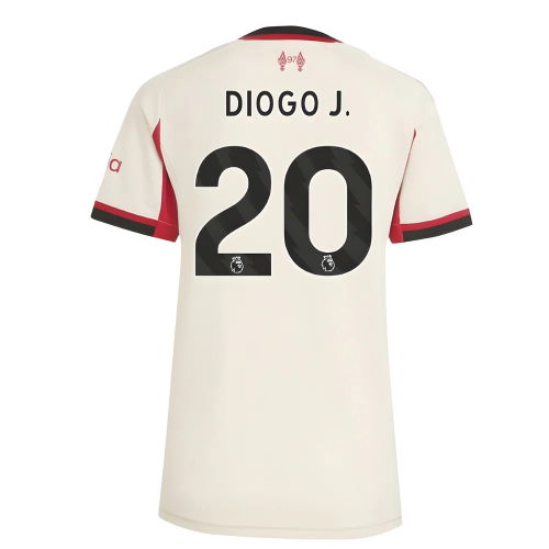 2025-2026 Liverpool Away Shirt (Womens) (Diogo J. 20)