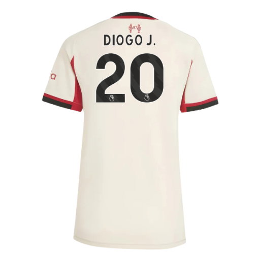 2025-2026 Liverpool Away Shirt (Womens) (Diogo J. 20)