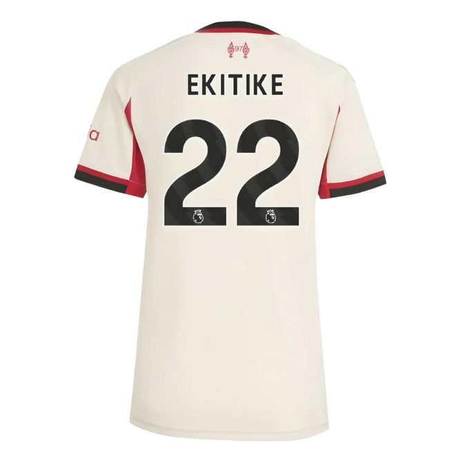 2025-2026 Liverpool Away Shirt (Womens) (Ekitike 22)