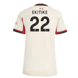 2025-2026 Liverpool Away Shirt (Womens) (Ekitike 22)