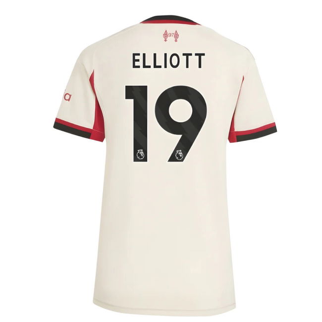 2025-2026 Liverpool Away Shirt (Womens) (Elliott 19)