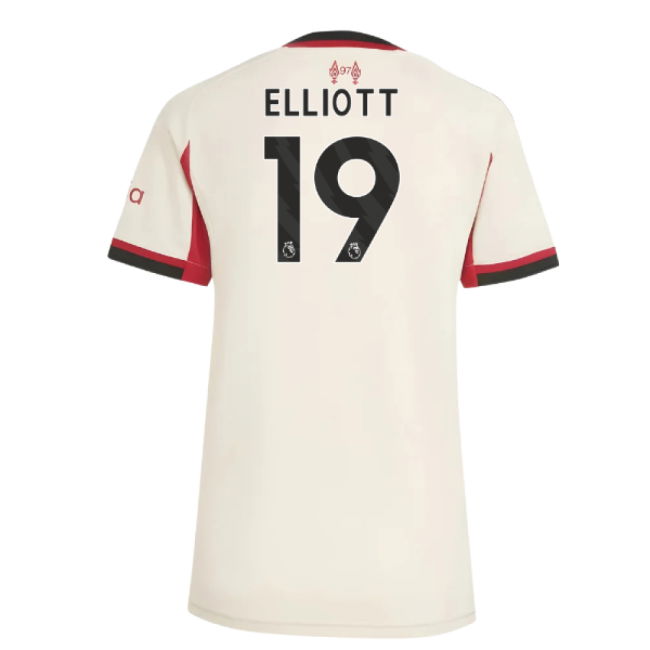2025-2026 Liverpool Away Shirt (Womens) (Elliott 19)