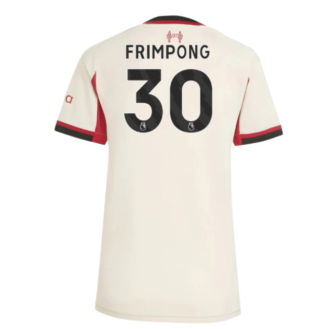 2025-2026 Liverpool Away Shirt (Womens) (Frimpong 30)