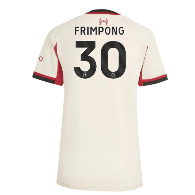 2025-2026 Liverpool Away Shirt (Womens) (Frimpong 30)