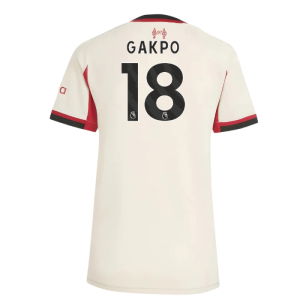 2025-2026 Liverpool Away Shirt (Womens) (Gakpo 18)